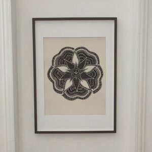 Floral inspired mandala art